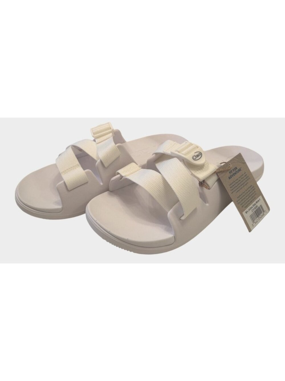 Chaos Chillos Slide White Size 9 Women’s NWB Adjustable